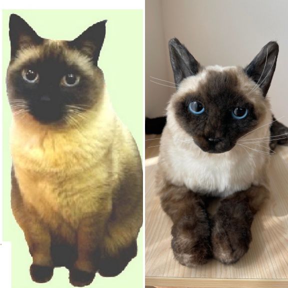 Custom-made stuffed toys that look just like your pet