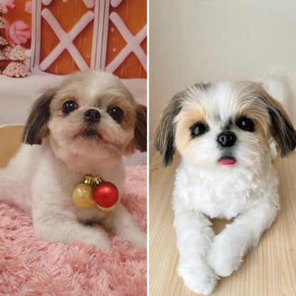 Custom-made stuffed toys that look just like your pet