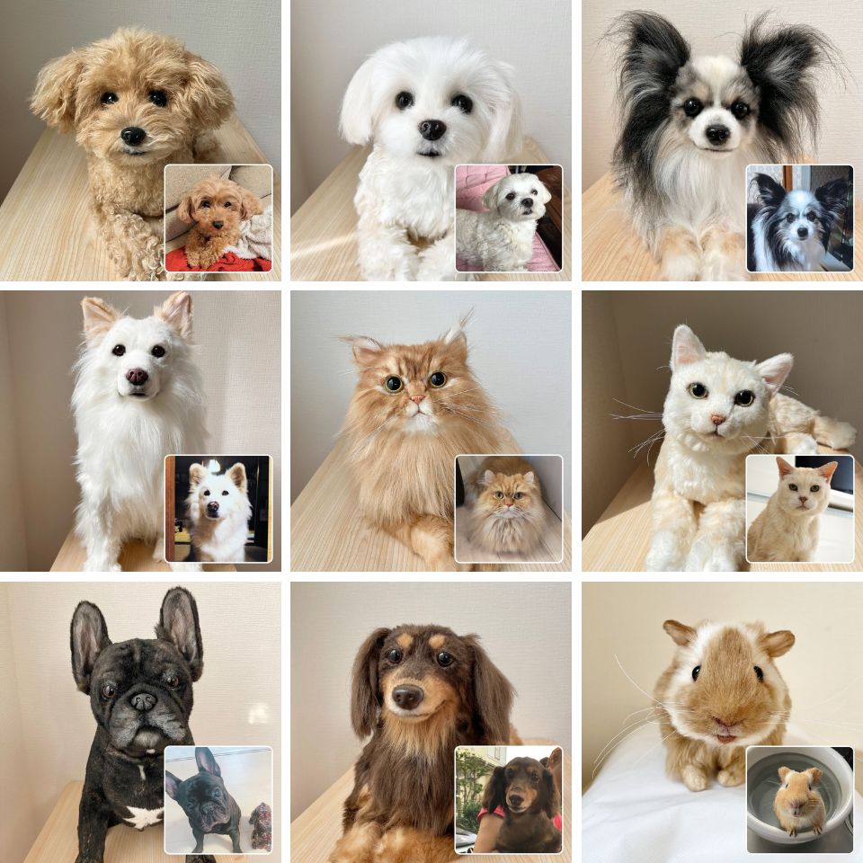ペットのぬいぐるみオーダーメイド FLUFFY 愛犬 愛猫