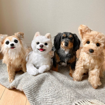 Custom-made stuffed toys that look just like your pet